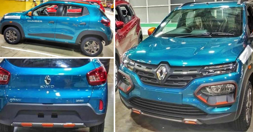 2020 Renault Kwid Spotted Undisguised