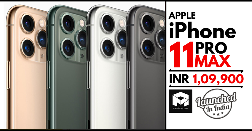 Apple iPhone 11 Pro Official Banner 1 - Apple iPhone 11 Pro Max Launched in India Starting @ INR 1,09,900 Apple iPhone 11 Pro Official Banner 1