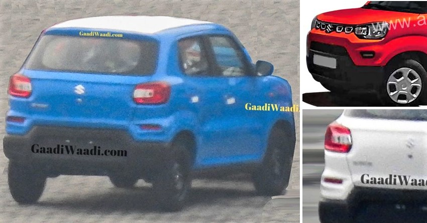 Maruti Suzuki S-Presso Rear Design Leaked