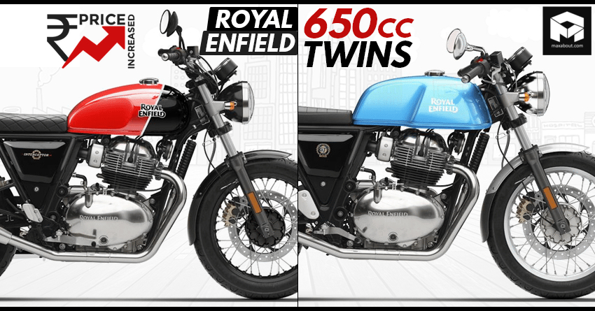 Royal Enfield 650 Twins Get Price Hike