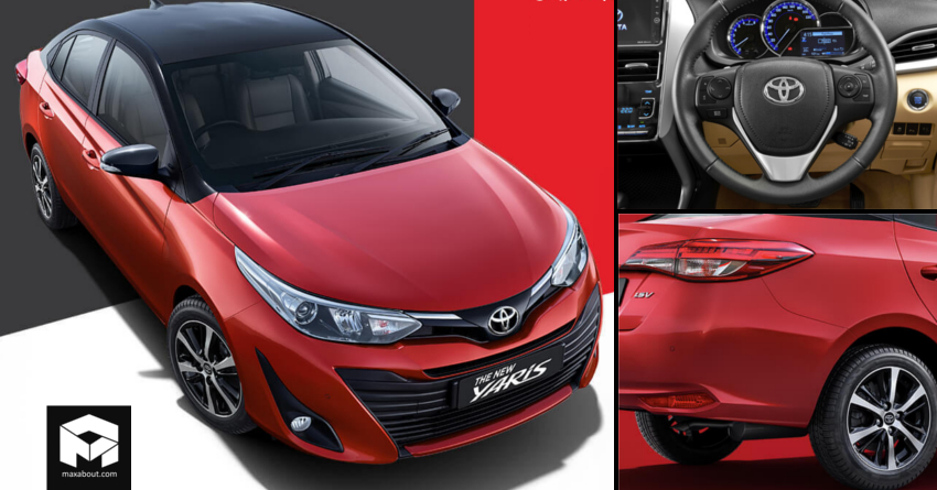 Updated Toyota Yaris Sedan Launched in India