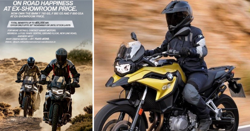 BMW-Motorrad Mumbai Offering Discounts