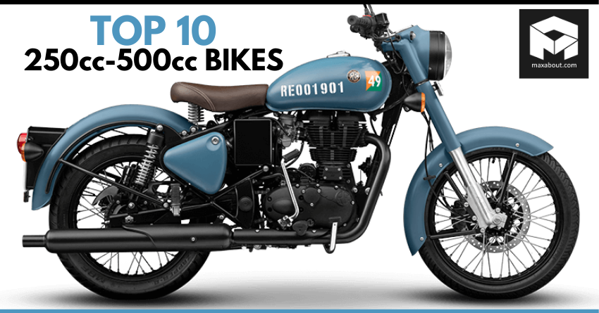 Top 10 Best-Selling 250cc-500cc Bikes