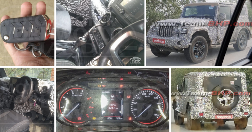 2020 Mahindra Thar Spotted