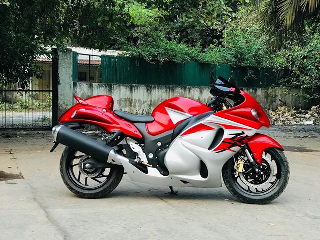 Bajaj Dominar Hayabusa Red 3 - Bajaj Dominar 400 Converted Into Old Model Of Suzuki Hayabusa Bajaj Dominar Hayabusa Red 3