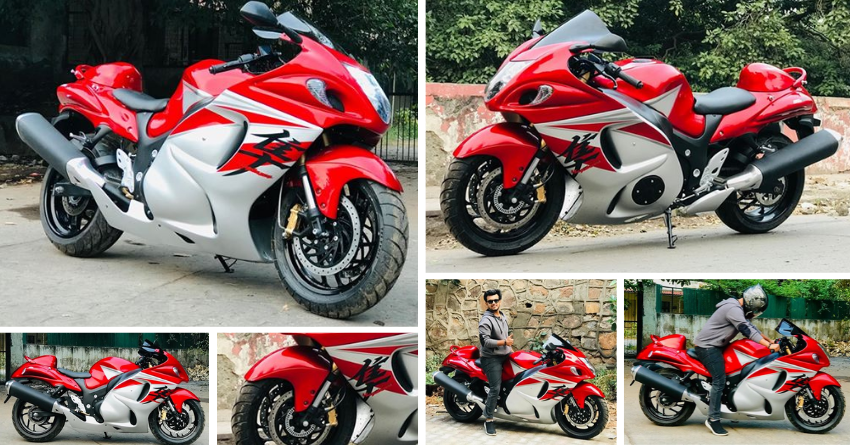 Bajaj Dominar 400 Modified Into Suzuki Hayabusa