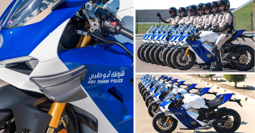 Abu Dhabi Police Ducati Panigale V4 R