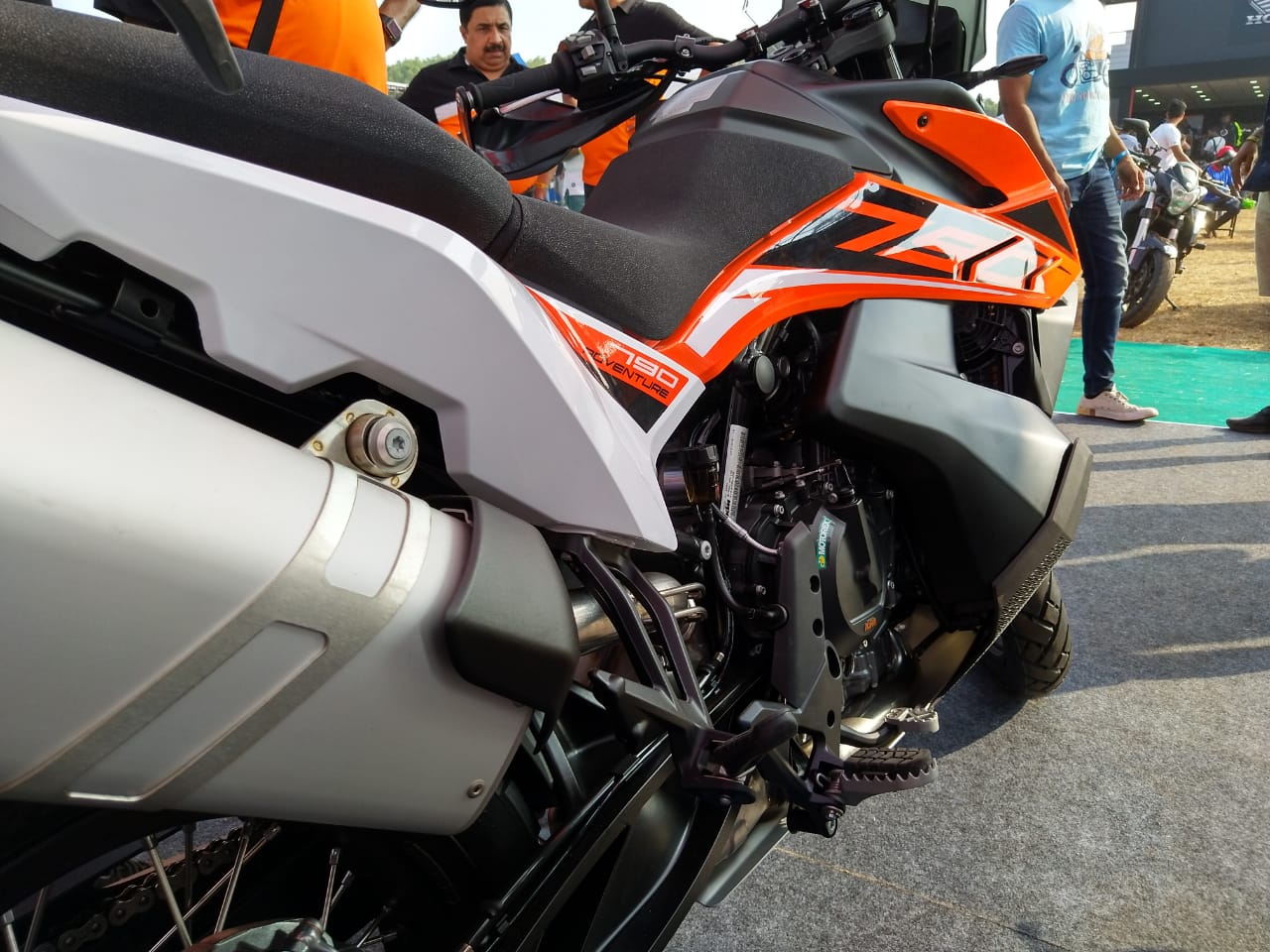 KTM 790 Adventure Showcased 2 - KTM 790 Adventure Showcased in India at IBW 2019 KTM 790 Adventure Showcased 2