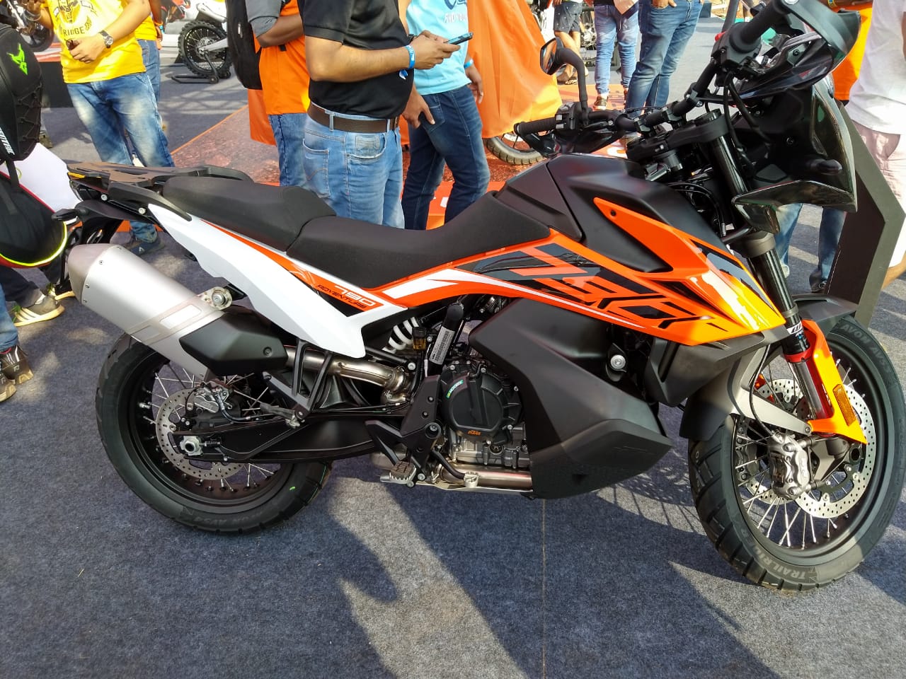 KTM 790 Adventure Showcased 3 - KTM 790 Adventure Showcased in India at IBW 2019 KTM 790 Adventure Showcased 3