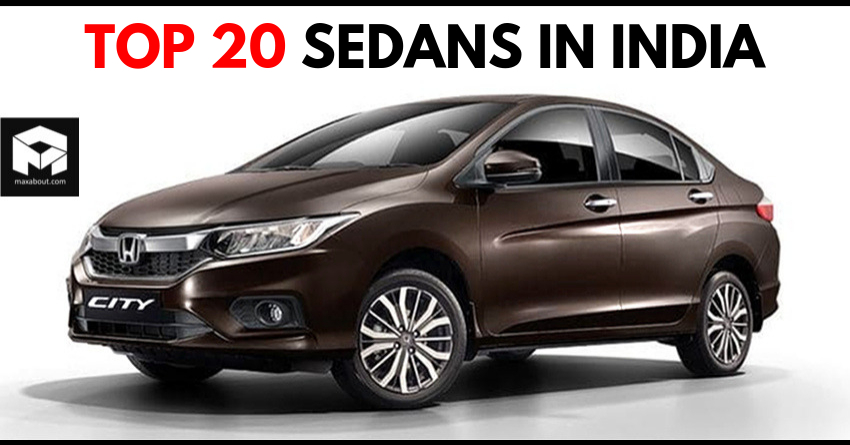 Top 20 Best-Selling Sedans in India