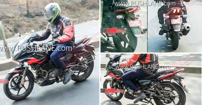 2020 BS6 Bajaj Pulsar 220F Fi Spotted