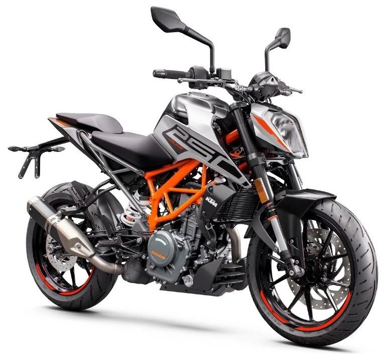 Black/Grey KTM Duke 250