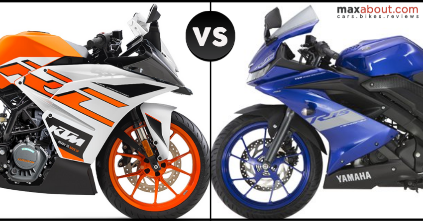 KTM RC 125 vs Yamaha R15 V3 (Quick Comparison)