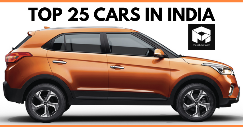 Top 25 Best-Selling Cars in India