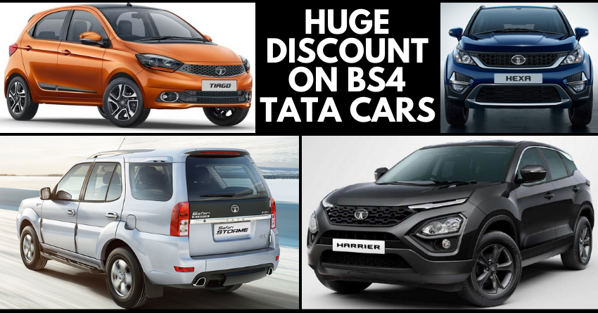 BS4 Tata Cars Discount