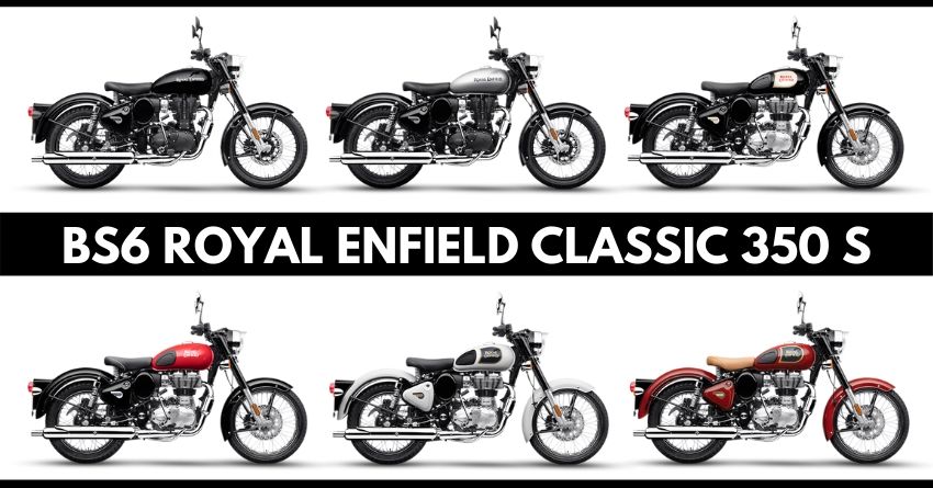 BS6 Royal Enfield Classic 350 S