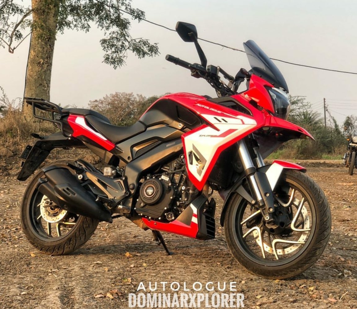 Bajaj Dominar Xplorer 8 - Autologue Bajaj Xplorer 400 Adventure Bike Looks Stunning! Bajaj Dominar Xplorer 8