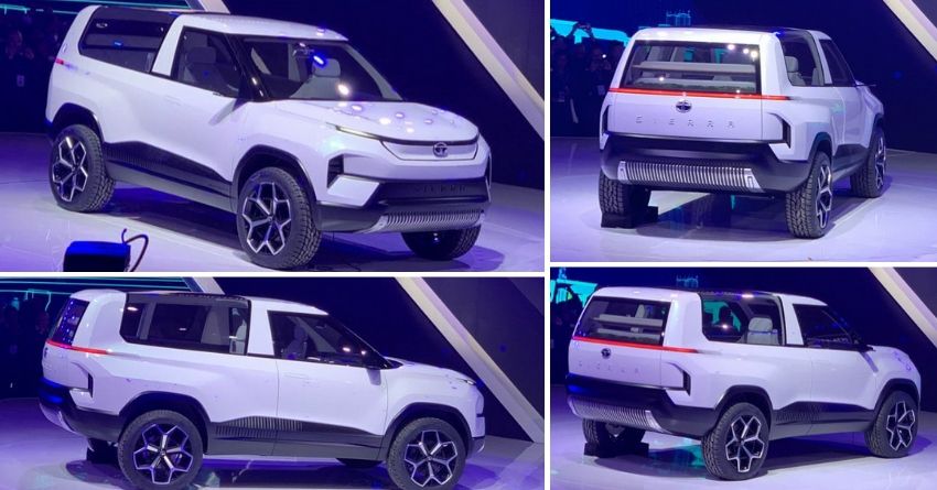 All-New Tata Sierra EV Concept SUV