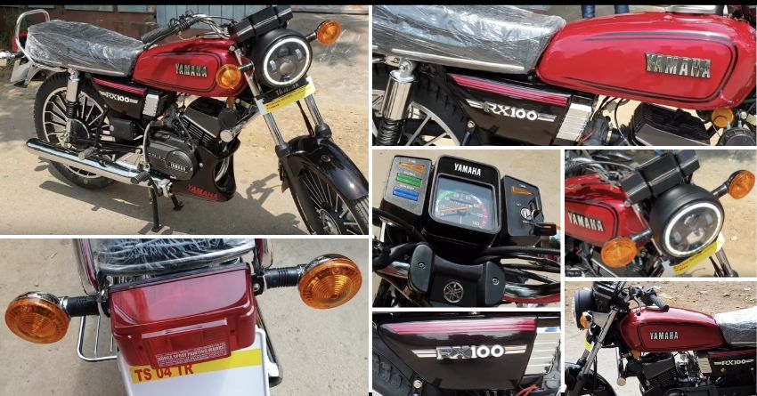 Check Out This Yamaha RX 100 – Looks Like a Brand New Bike