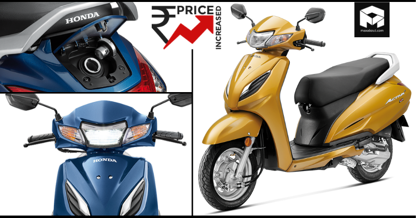 BS6 Honda Activa 6G Price Increased