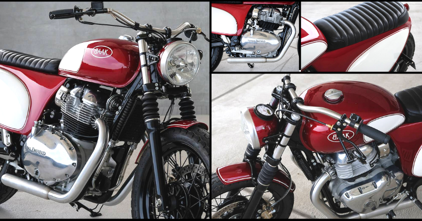 Custom-Made Royal Enfield Gallinella 650 by BAAK