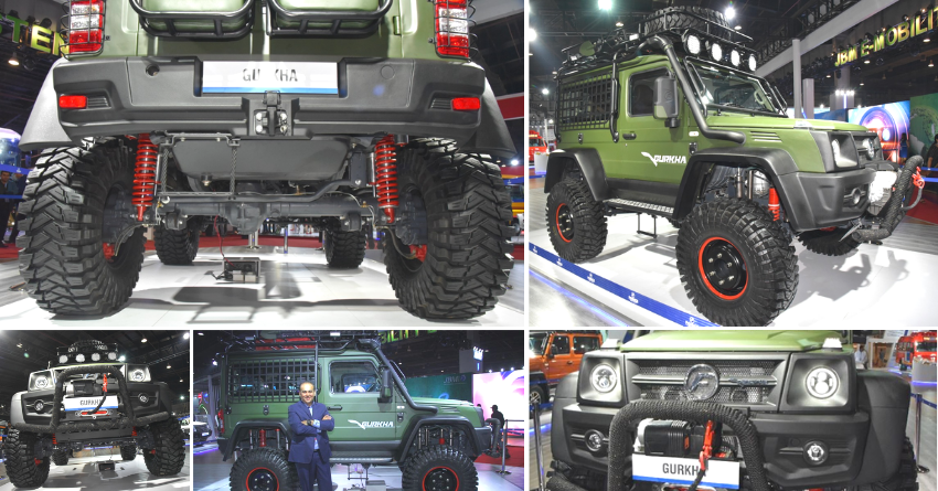 Meet Customized Force Gurkha 4×4 with Extreme Off-Road Capabilities