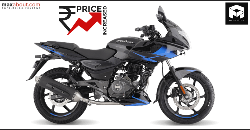 BS6 Bajaj Pulsar 220F Price Increased by INR 2,502