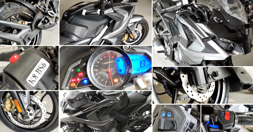 Graphite Black Bajaj Pulsar RS200 Video Review