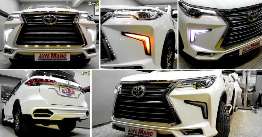 Lexus LX570-Inspired Last-Gen Toyota Fortuner