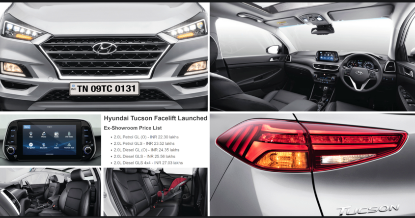 Hyundai Tucson Facelift Launched in India