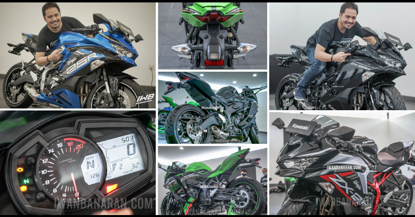 Live Photos of 249cc 4-Cylinder Ninja ZX-25R