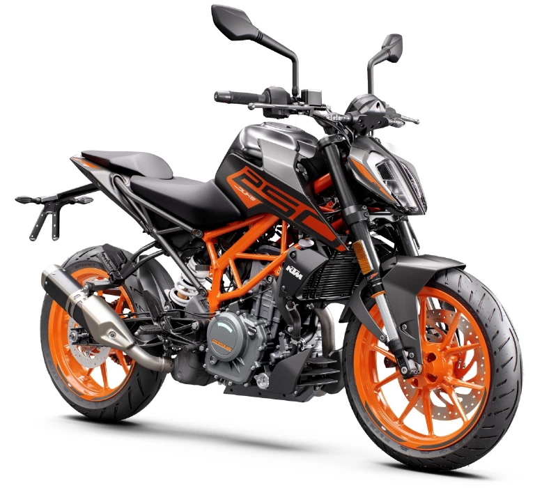 BS6 KTM Duke 250 LED-Headlight Model