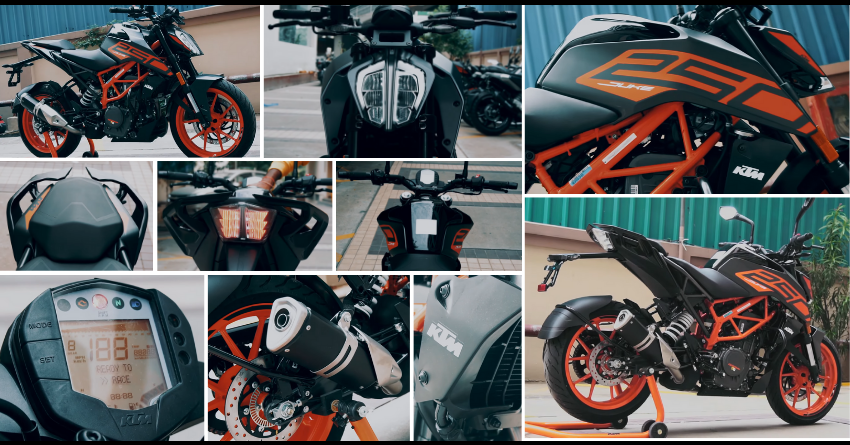 LED-Headlight KTM Duke 250 Walkaround Video by Dino’s Vault