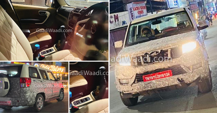 2021 Mahindra TUV300 Spotted