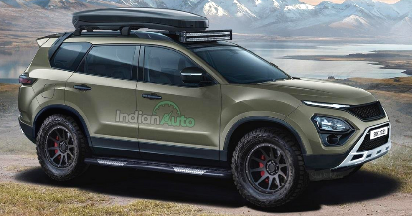 2021 Tata Safari 4x4 Off-Roader Imagined