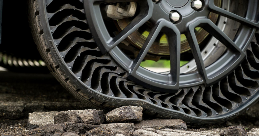 Michelin Uptis Puncture-Proof Airless Tyre