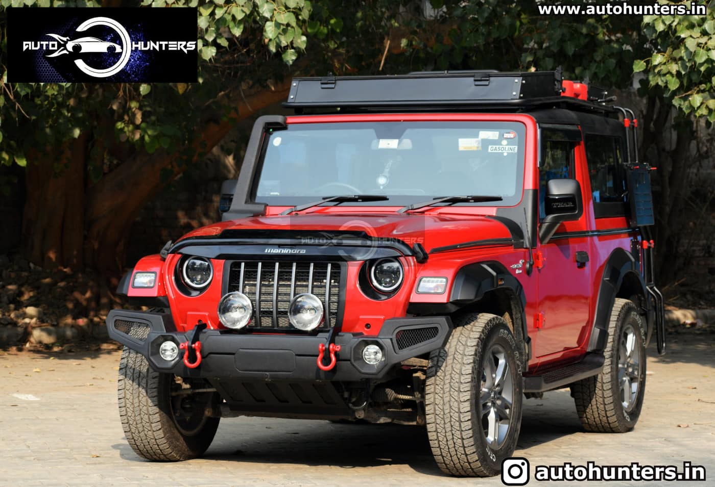 Mahindra Thar Adventure Edition 3 - Mahindra Thar Pure Adventure Version Looks Fantastic! - Live Photos Mahindra Thar Adventure Edition 3