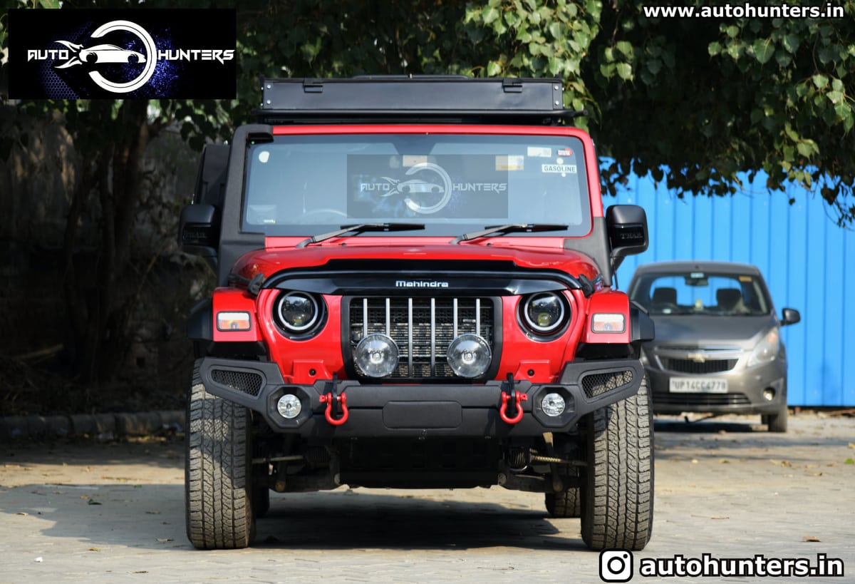 Mahindra Thar Adventure Edition 4 - Mahindra Thar Pure Adventure Version Looks Fantastic! - Live Photos Mahindra Thar Adventure Edition 4