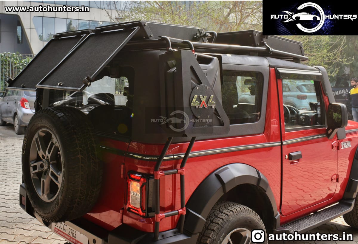 Mahindra Thar Adventure Edition 8 - Mahindra Thar Pure Adventure Version Looks Fantastic! - Live Photos Mahindra Thar Adventure Edition 8