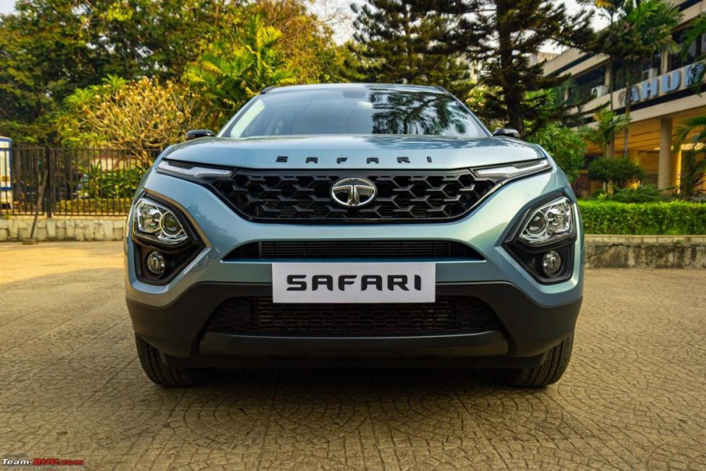 2021 Tata Safari Adventure 1 - Tata Safari Adventure Persona Live Photos - Tropical Mist Shade 2021 Tata Safari Adventure 1