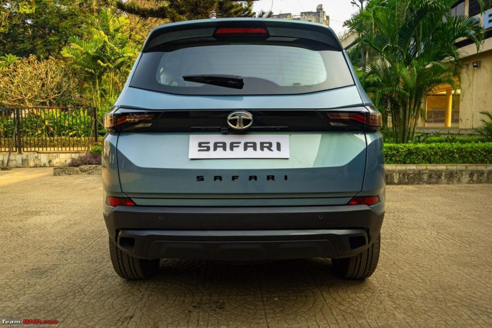 2021 Tata Safari Adventure 7 - Tata Safari Adventure Persona Live Photos - Tropical Mist Shade 2021 Tata Safari Adventure 7