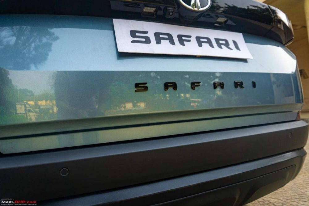 2021 Tata Safari Adventure 8 - Tata Safari Adventure Persona Live Photos - Tropical Mist Shade 2021 Tata Safari Adventure 8