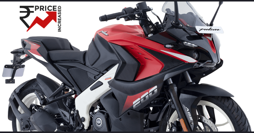 Bajaj Pulsar RS200 Price Increased in India