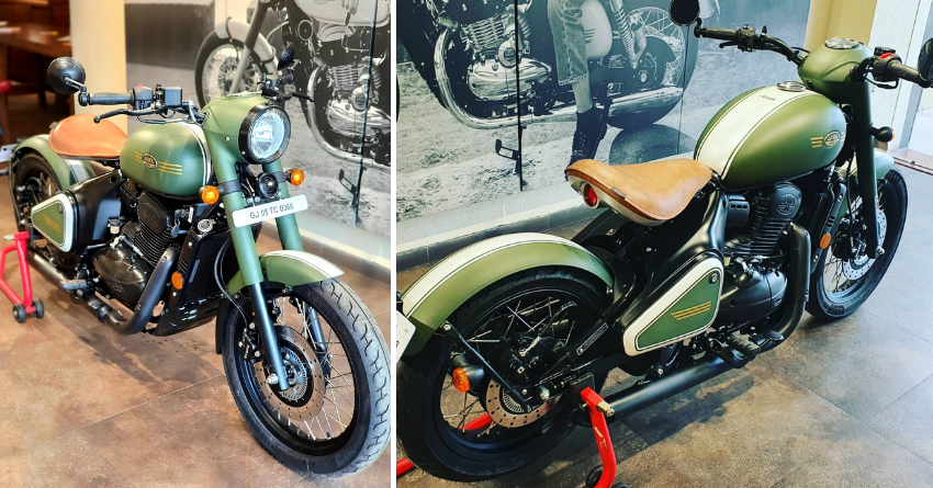 Matte Green Jawa Perak Bobber