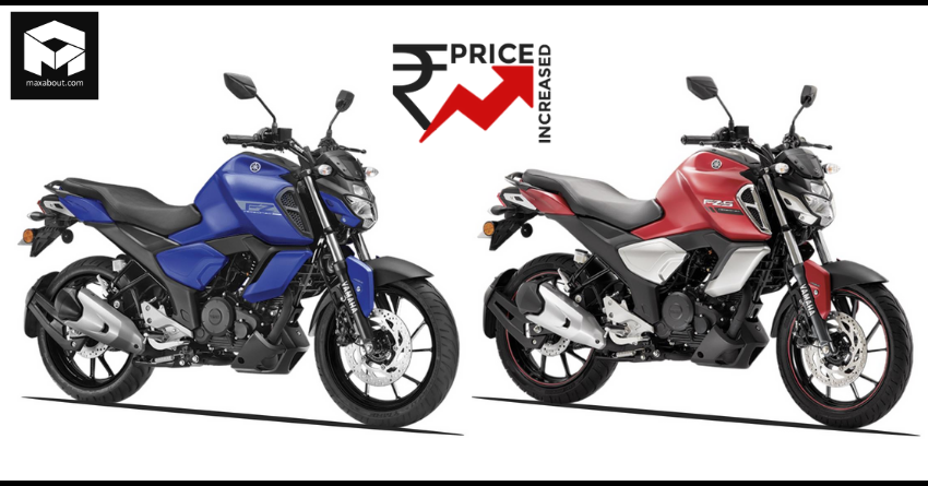 Yamaha FZ V3 and FZS V3 Price Increased