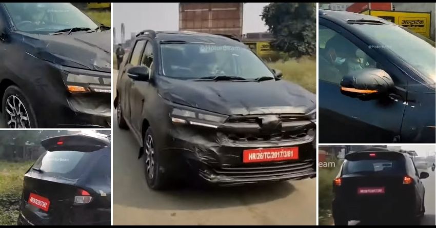 2022 Maruti XL6 Spotted Testing in India