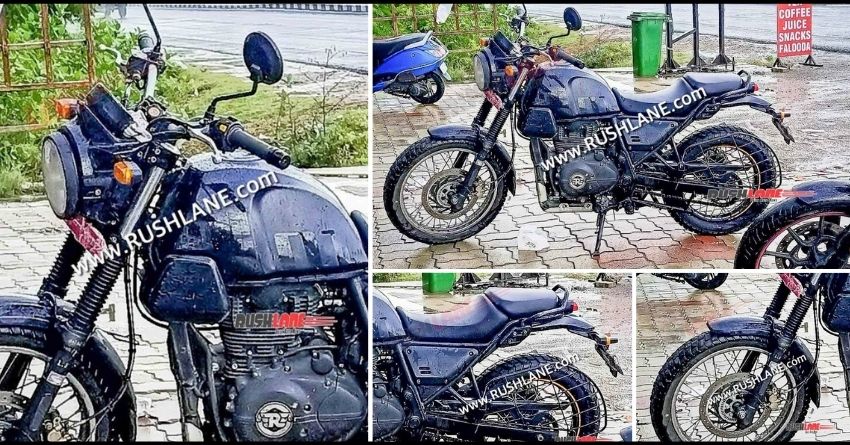 Royal Enfield Scram 411 (New Himalayan Version) Spied Testing