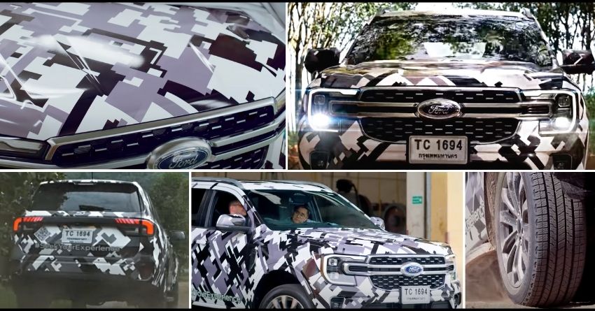 2022 Ford Endeavour SUV Officially Teased