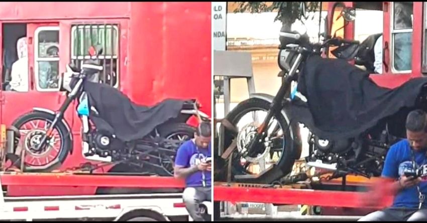 Royal Enfield Scram 411 Spotted Again