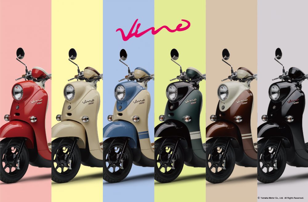 2022 Yamaha Vino 9 - 50cc Yamaha Vino Scooter Official Photos & Colour Options 2022 Yamaha Vino 9